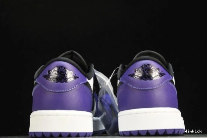 Golf 1 "White DD9315-105 Low Retro Purple"  Jordan 0712